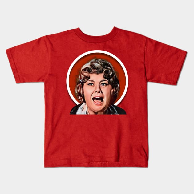 Shelley Winters Kids T-Shirt by Zbornak Designs